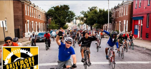Baltimore Bike Party Facebook cover photo